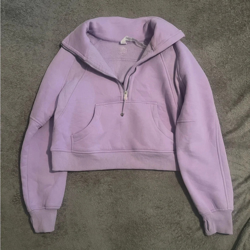 Scuba Lululemon Oversized Funnel Neck Sz 8